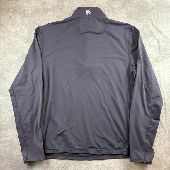 Greyson Tate Pullover Mens Medium Blue Purple 1/4 Zip Performance Golf Mock Neck - Picture 9 of 11